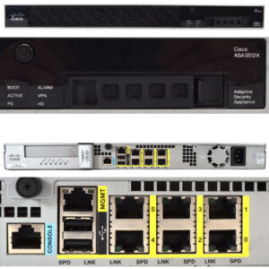 Firewall Cisco ASA5512-X con NGFW – 1 Gbps Throughput, Reacondicionado