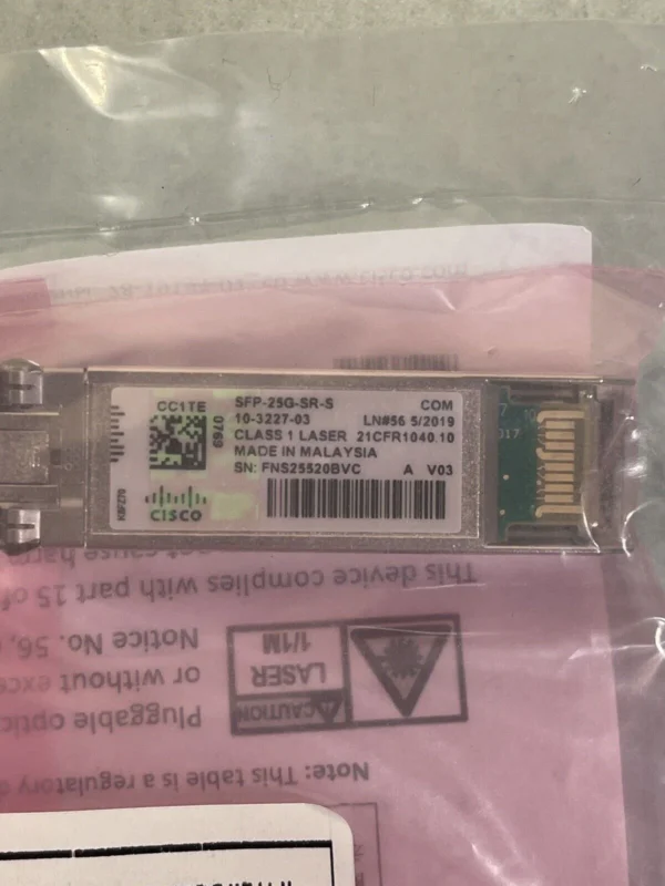 Transceptor SFP28 Cisco SFP-25G-SR 25GBASE-SR Multimodo 850nm - Image 3